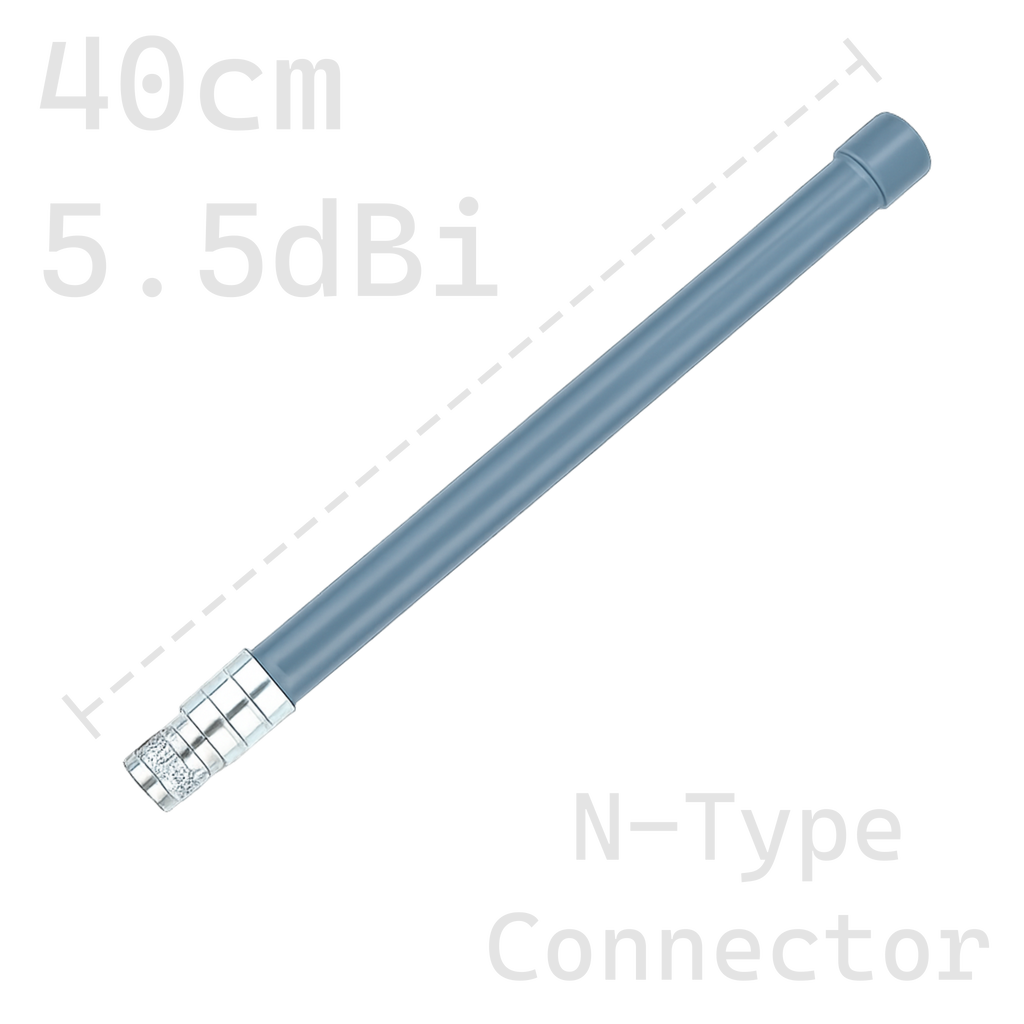 5.5dBi 40cm Fiberglass Antenna